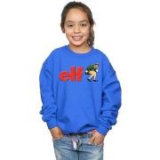 Sweat-shirt enfant Elf Crouching Logo