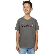 T-shirt enfant Dessins Animés Daffy Duck Colour Code