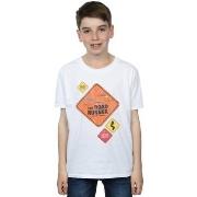 T-shirt enfant Dessins Animés Road Runner Road Sign