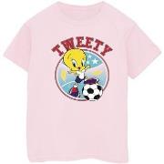 T-shirt enfant Dessins Animés Tweety Football Circle