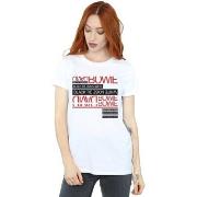 T-shirt David Bowie Black Tie White Noise