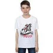 T-shirt enfant Disney Mulan Movie Stride