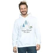 Sweat-shirt Disney The Mandalorian Rolling Through The Snow