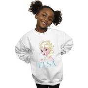 Sweat-shirt enfant Disney Frozen Elsa Snowflake Portrait