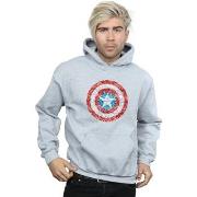 Sweat-shirt Marvel Captain America Pixelated Shield