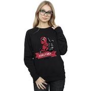 Sweat-shirt Marvel Deadpool Chimichanga Finger