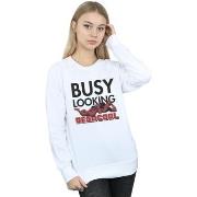 Sweat-shirt Marvel Busy Looking Deadcool