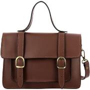 Sac Dupond Durand TILMIT sac cartable vintage en cuir