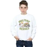 Sweat-shirt enfant Dc Comics Justice League Christmas Delivery