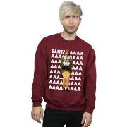 Sweat-shirt Elf Buddy Santa Scream