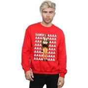 Sweat-shirt Elf Buddy Santa Scream