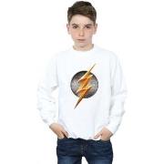 Sweat-shirt enfant Dc Comics Justice League Movie Flash Emblem