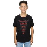 T-shirt enfant Disney The Last Jedi Dark Side Echo