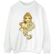 Sweat-shirt Disney Beauty And The Beast Never Judge