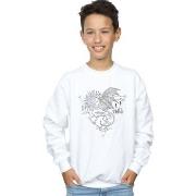 Sweat-shirt enfant Harry Potter Thestral Line Art