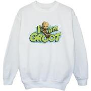 Sweat-shirt enfant Marvel Guardians Of The Galaxy I Am Groot Jumping