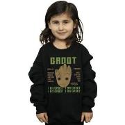 Sweat-shirt enfant Marvel Guardians Of The Galaxy Vol. 2 Groot Skills