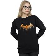 Sweat-shirt Dc Comics Batman Arkham Knight Halloween Moon Logo Fill