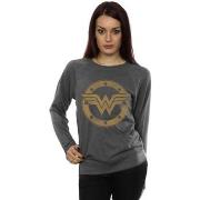 Sweat-shirt Dc Comics Wonder Woman Shield