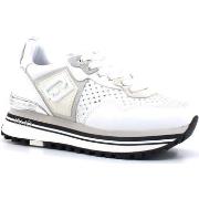 Chaussures Liu Jo Maxi Wonder 01 Sneaker Donna White BF3003PX262