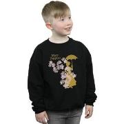 Sweat-shirt enfant Disney Mary Poppins Floral Silhouette