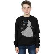 Sweat-shirt enfant Disney Belle Christmas Silhouette