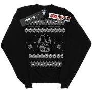 Sweat-shirt Disney Christmas Darth Vader Fair Isle