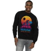 Sweat-shirt Disney Rogue One Logo Sunset