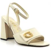 Chaussures Guess Sandalo Tacco Donna Cream FLJKRNLEA03