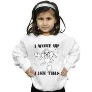 Sweat-shirt enfant Dessins Animés Taz I Woke Up Like This