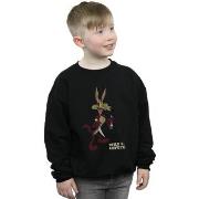 Sweat-shirt enfant Dessins Animés Wile E Coyote Distressed