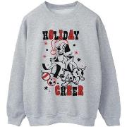 Sweat-shirt Disney 101 Dalmatians Holiday Cheer