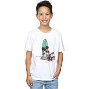 T-shirt enfant Disney Surf And Chill