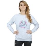 Sweat-shirt Harry Potter Neon Deathly Hallows