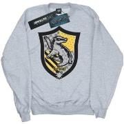 Sweat-shirt Harry Potter Hufflepuff Crest Flat