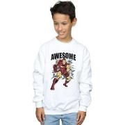 Sweat-shirt enfant Marvel Awesome