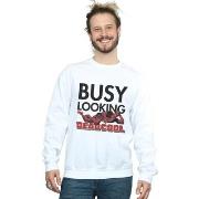 Sweat-shirt Marvel Busy Looking Deadcool