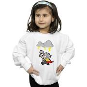 Sweat-shirt enfant Marvel Kawaii Thor God Of Thunder