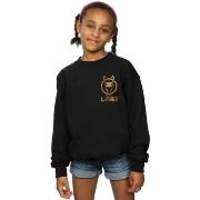 Sweat-shirt enfant Marvel Loki Horn Logo Faux Pocket