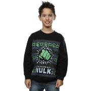 Sweat-shirt enfant Marvel Hulk Fair Isle Christmas