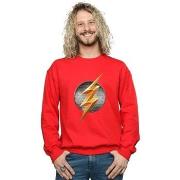 Sweat-shirt Dc Comics Justice League Movie Flash Emblem