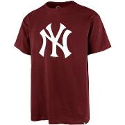 T-shirt '47 Brand 47 TEE MLB NEW YORK YANKEES IMPRINT ECHO RAZOR RED