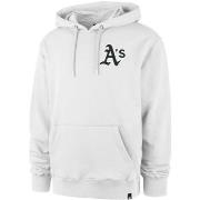 Sweat-shirt '47 Brand 47 HOODIE MLB OAKLAND ATHLETICS LC BACKER HELIX ...