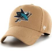 Casquette '47 Brand 47 CAP NHL SAN JOSE SHARKS MVP SNAPBACK CAMEL
