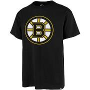 T-shirt '47 Brand 47 NHL TEE BOSTON BRUINS PRINT ECHO JET BLACK