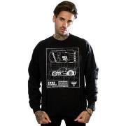 Sweat-shirt Disney Cars Cruz Ramirez Blueprint