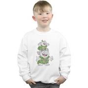 Sweat-shirt enfant Disney Frozen Handstacking Trolls