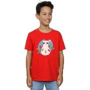 T-shirt enfant Disney The Last Jedi Porg Christmas Lights