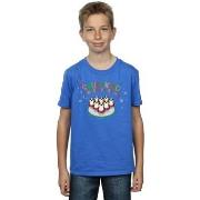 T-shirt enfant Disney The Last Jedi Squeaking Rolling Through The Snow