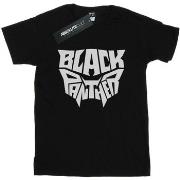 T-shirt Marvel Black Panther Worded Emblem